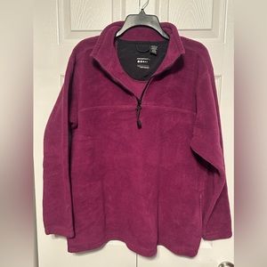 ProSpirit Pullover‎ 1/4 Zip Fleece Jacket Size large